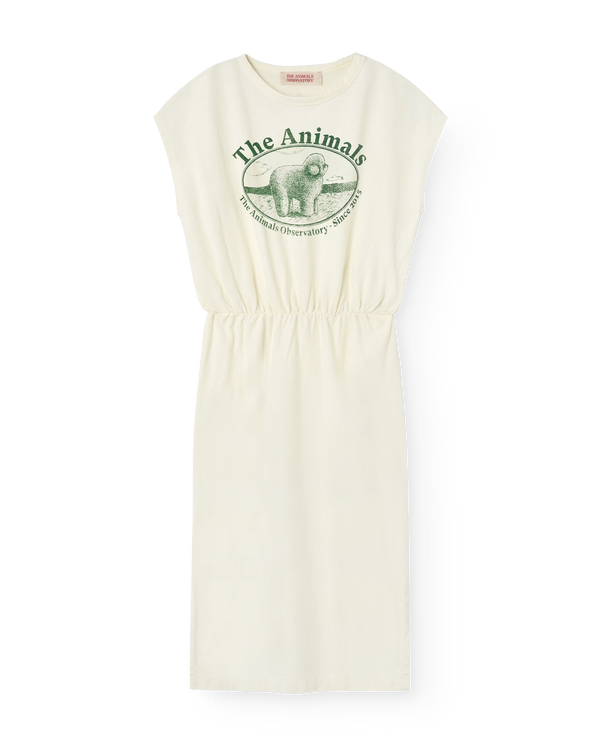 White Poodle Orca Midi Dress PRODUCT FRONT