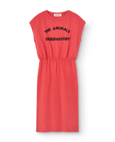 Red Orca Midi Dress PRODUCT FRONT