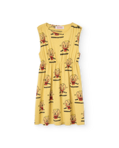 Yellow Jersey Marten Midi Dress PRODUCT FRONT