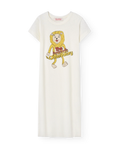 White Lion Gorilla Maxi Dress PRODUCT FRONT