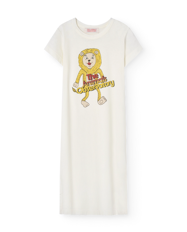 White Lion Gorilla Maxi Dress PRODUCT FRONT