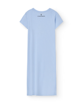 Soft Blue Icecream Gorilla Maxi Dress PRODUCT BACK