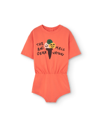Salmon Icecream Koala Bodysuit COVER