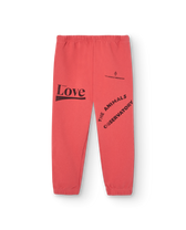 Red Love Dromedary Sweatpants PRODUCT FRONT