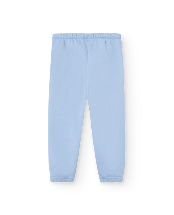 Soft Blue Love Dromedary Sweatpants PRODUCT BACK