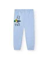 Soft Blue Love Dromedary Sweatpants PRODUCT FRONT