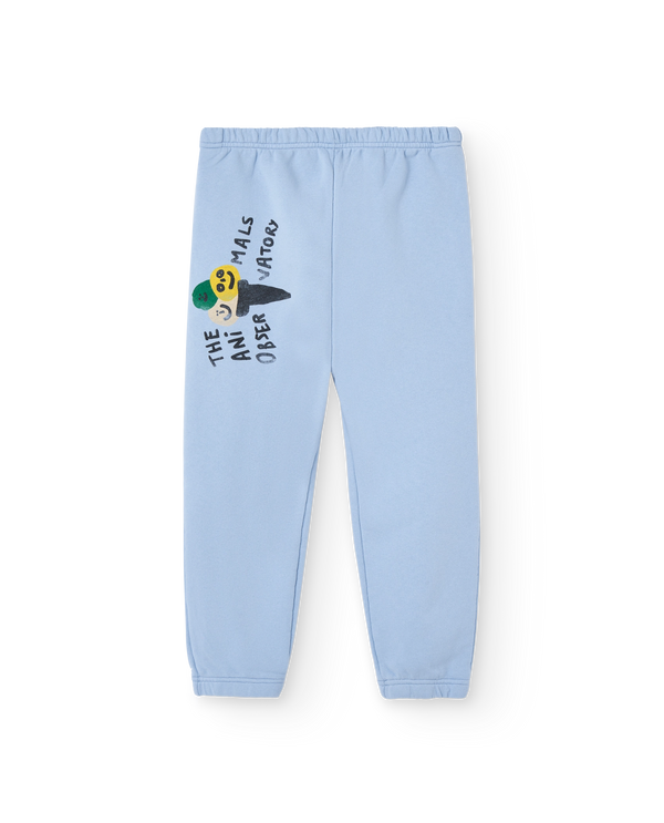 Soft Blue Love Dromedary Sweatpants PRODUCT FRONT