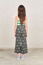 Deep Green Cool Platypus Sweatpants MODEL BACK