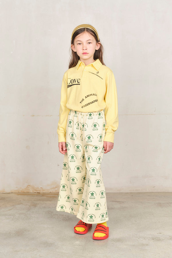 White Cool Platypus Sweatpants MODEL FRONT