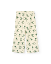 White Cool Platypus Sweatpants PRODUCT BACK