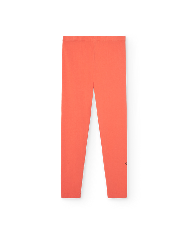 Salmon Alligator Leggings PRODUCT FRONT