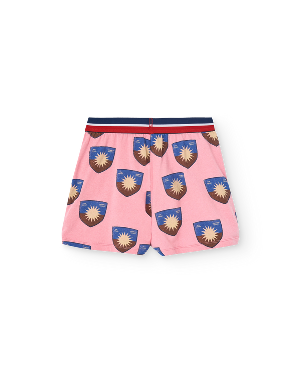 Pink Shield Shorts PRODUCT BACK