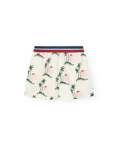 White Sunset Shorts PRODUCT FRONT