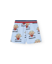 Soft Blue Shorts PRODUCT FRONT