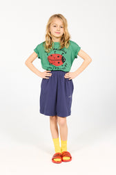 Deep Blue Club Bermuda Shorts MODEL FRONT