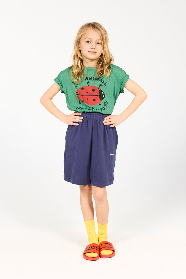 Deep Blue Club Bermuda Shorts MODEL FRONT