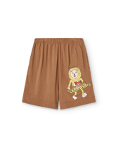 Brown Lion Bermuda Mole Shorts PRODUCT FRONT