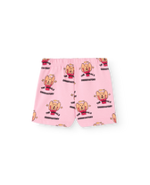 Pink Hedgehog Shorts PRODUCT BACK