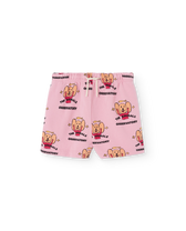 Pink Hedgehog Shorts PRODUCT FRONT