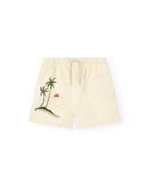 White Sunset Hedgehog Sweatpants PRODUCT FRONT