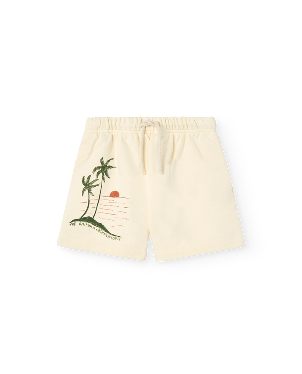 White Sunset Hedgehog Sweatpants PRODUCT FRONT