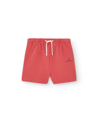 Red Fluffy Hedgehog Shorts COVER