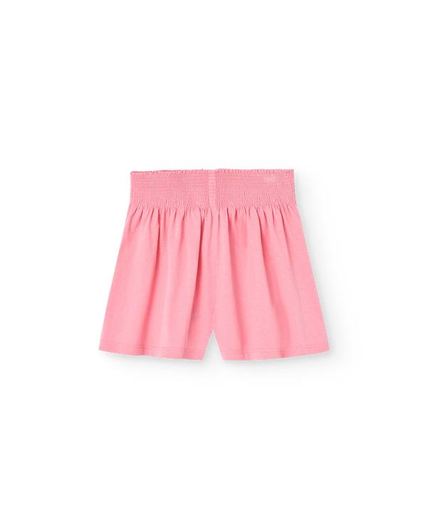 Pink Love Ostrich Shorts PRODUCT BACK