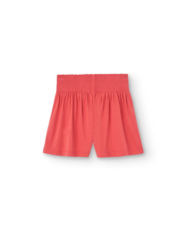 Red Love Ostrich Shorts PRODUCT BACK