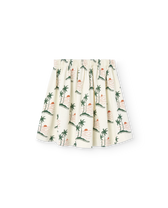 White Sunset Turkey Skirt PRODUCT BACK