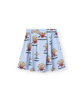 Soft Blue Turkey Skirt PRODUCT FRONT