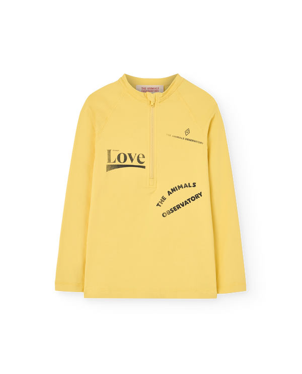 Yellow Love Deer Swimsuit PRODUCT FRONT