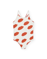Raw White Kissing Octopus Swimsuit COVER