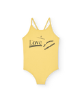Yellow Love Octopus Swimsuit