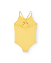 Yellow Love Octopus Swimsuit PRODUCT BACK