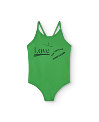 Green Love Octopus Swimsuit COVER