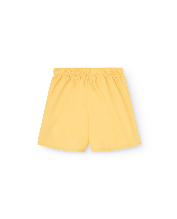 Yellow Love Puppy Swimsuit PRODUCT BACK