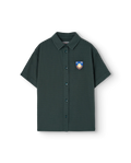 Chemise Shield Kangaroo vert foncé