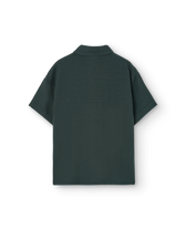 Deep Green Shield Kangaroo Shirt PRODUCT BACK