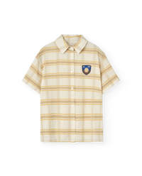 Beige Shield Kangaroo Shirt COVER