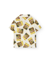 White Magazine Cuckoo Shirt PRODUCT BACK