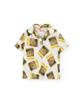 White Magazine Cuckoo Shirt PRODUCT FRONT