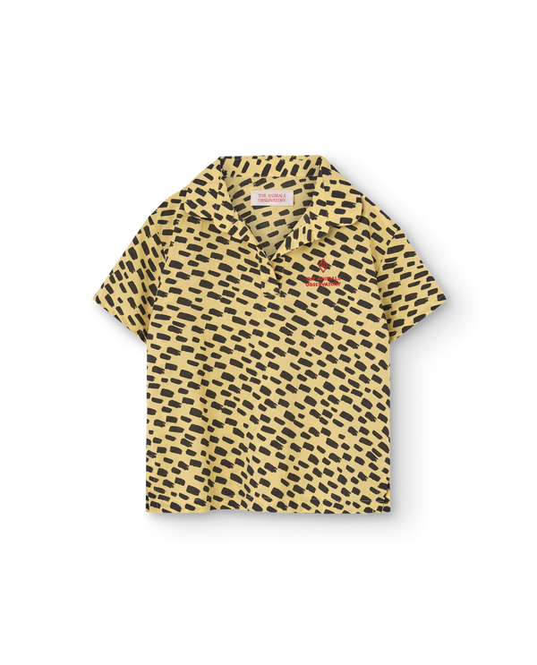Yellow Animal Cuckoo Shirt PRODUCT FRONT