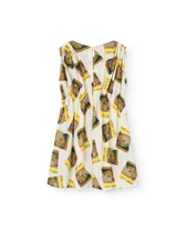 White Magazine Marten Midi Dress PRODUCT BACK
