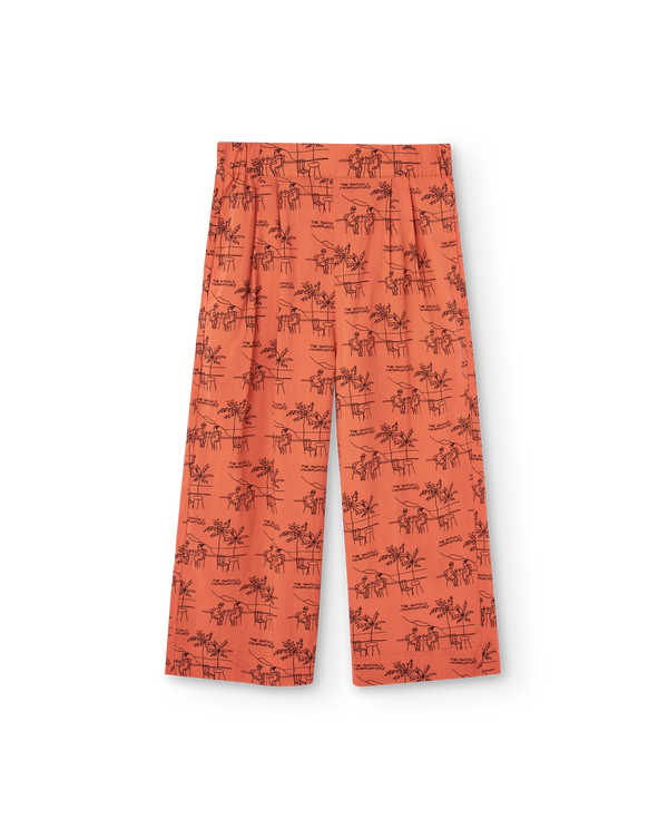 Salmon Drawings Antelope Pants PRODUCT FRONT