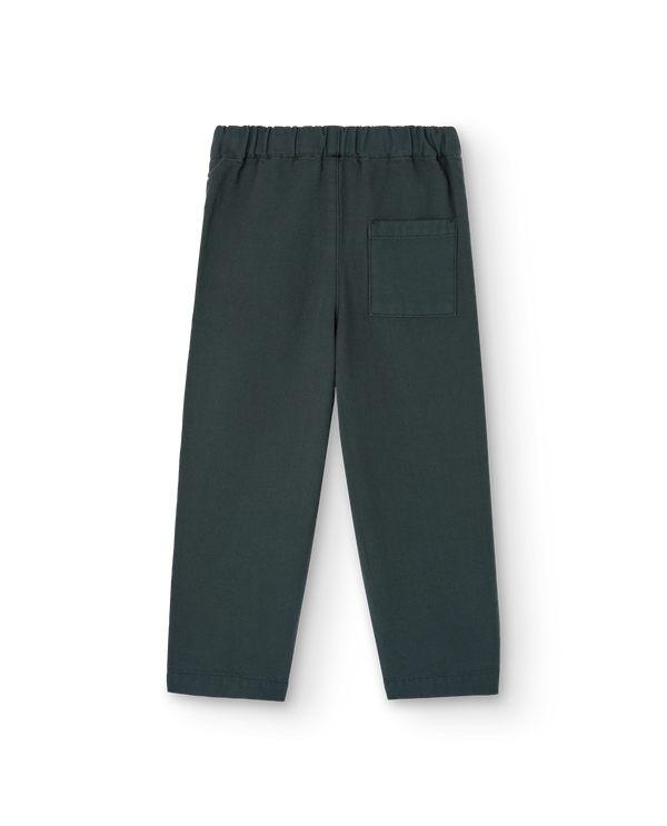 Deep Green Elephant Pants PRODUCT BACK