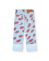 Soft Blue Kissing Ant Jeans PRODUCT BACK
