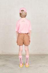 Brown Pig Shorts MODEL BACK