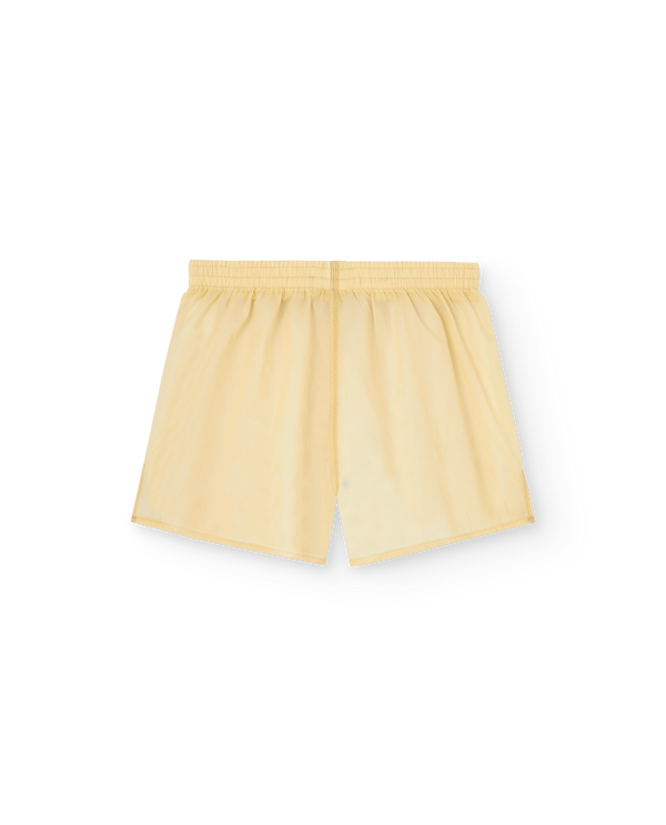 Beige Spider Shorts PRODUCT BACK