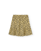 Yellow Animal Slug Skirt PRODUCT BACK