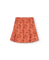 Salmon Drawings Slug Skirt PRODUCT BACK